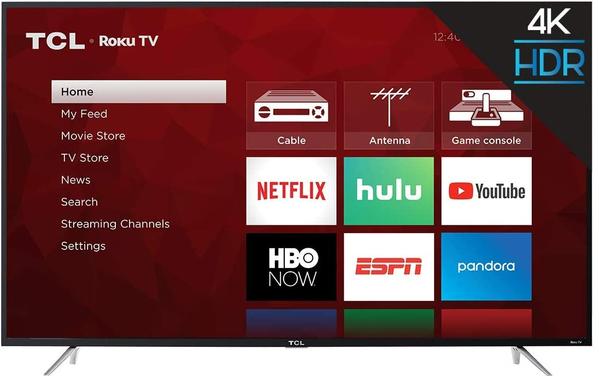 65 Inch – TCL – 4K SMART TV