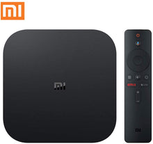 Load image into Gallery viewer, Xiaomi Mi Box S Android TV with Google Assistant Remote Streaming Media Player - Chromecast Built-in - 4K HDR - Wi-Fi - 8 GB - Black
